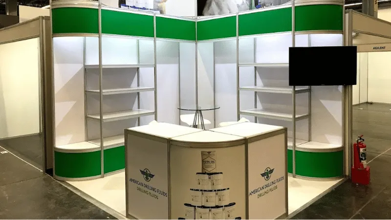 Kiosk Diseño y Montaje de Stands Aluminio Octanorm