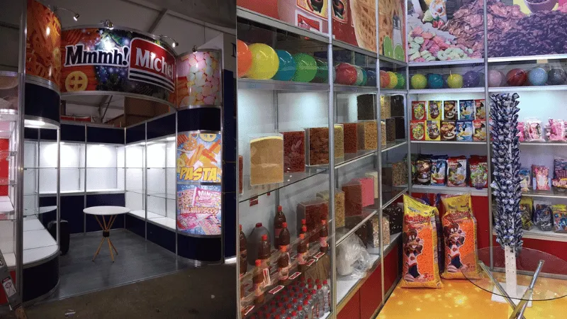 Kiosk Diseño y Montaje de Stands Aluminio Octanorm