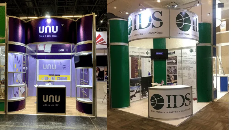 Kiosk Diseño y Montaje de Stands Aluminio Octanorm