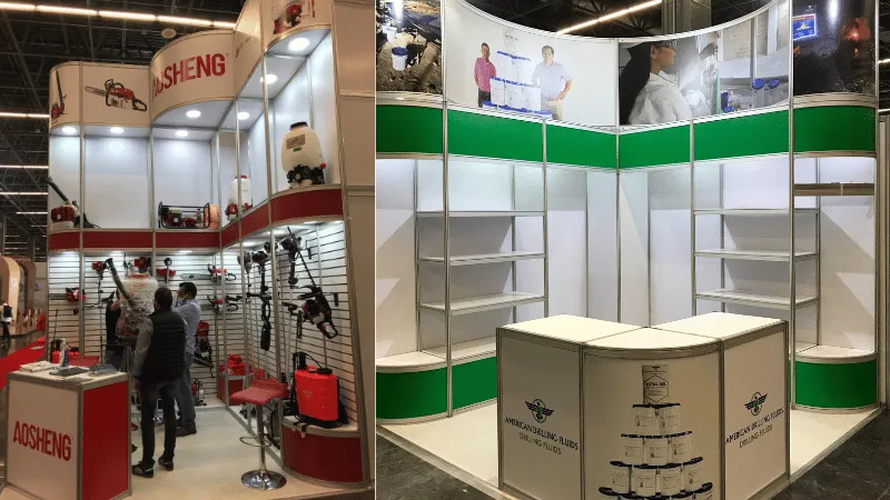 Kiosk Diseño y Montaje de Stands Aluminio Octanorm
