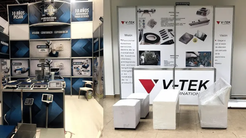 Kiosk Diseño y Montaje de Stands Aluminio Octanorm