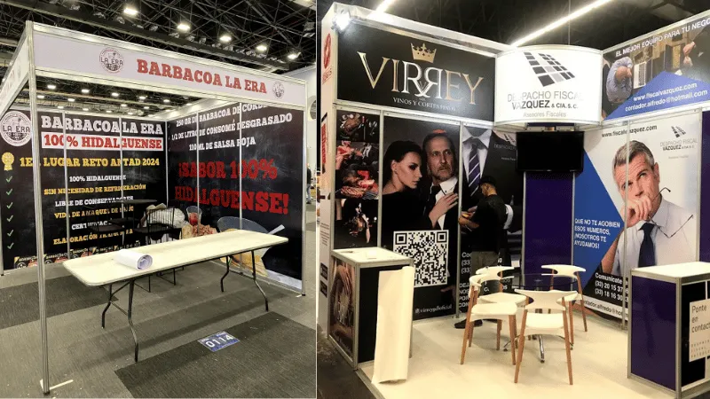 Kiosk Diseño y Montaje de Stands Aluminio Octanorm
