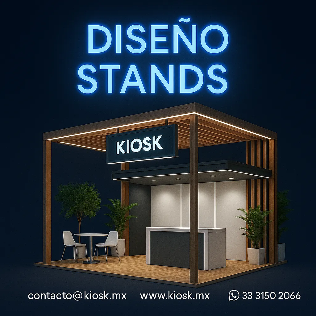 Stands Modulares 2, renta de stands en mexico