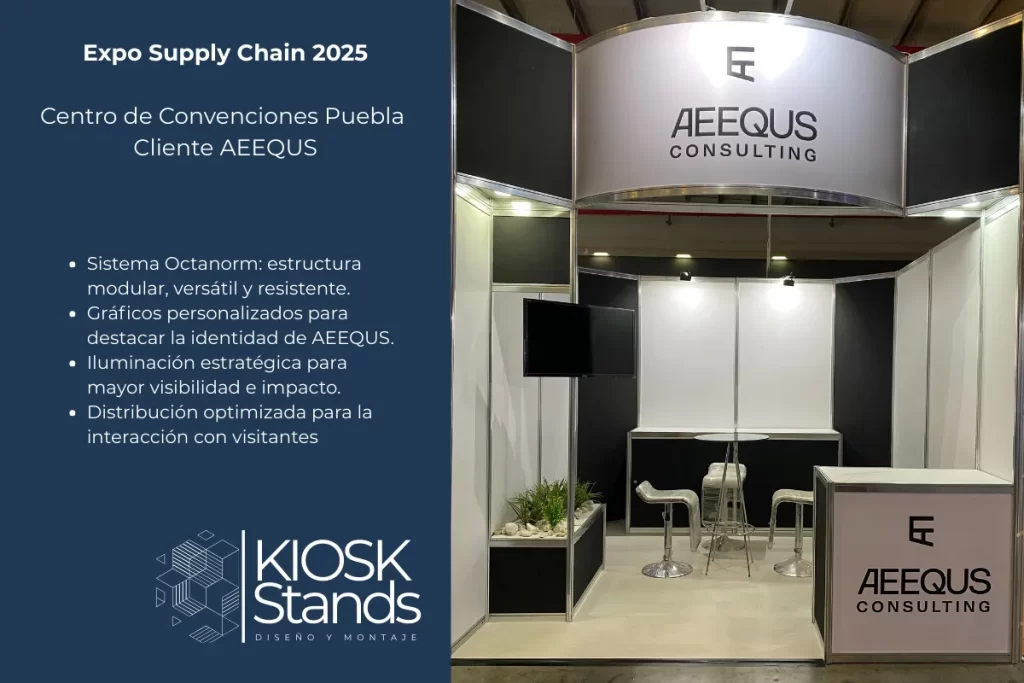 Stand Octanorm en Expo Supply Chain 2025 Puebla 1